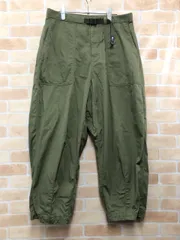 【中古】 THE NORTH FACE PURPLE LABEL ザノースフェイスパープルレーベル Ripstop Wide Cropped Pants NT5064N カーキ 32 111452781のサムネイル