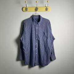 00's ポロラルフローレン ブレイク コットン シャツ XL