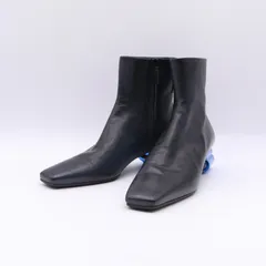 BALENCIGA レザーショートブーツ 36 1/2 バレンシアガのサムネイル