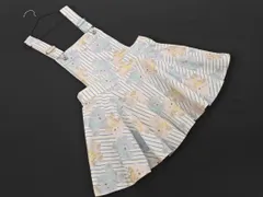 Candy Stripper キャンディストリッパー アニマル柄 ストライプ ジャンパー スカート sizeS/白ｘ青 ■◇ レディースのサムネイル