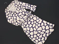 DIANE VON FURSTENBERG ダイアンフォンファステンバーグ シルク100% ロング カーディガン オフホワイト ■◇ レディースのサムネイル