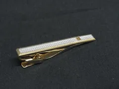 ■美品■ GIVENCHY ジバンシィ ヴィンテージ タイクリップ ネクタイピン アクセサリー ビジネス 紳士 メンズ シルバー系 DN0443のサムネイル