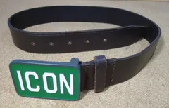 中古品　劣化あり　DSQUARED2　ICON　ベルト　ブラウン　キッズ　ディースクエアードのサムネイル