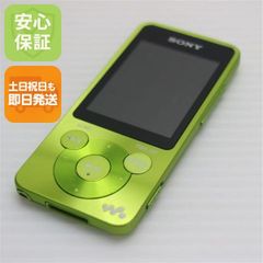 美品 バッテリー良好】 ソニー ウォークマン NW-S764 8GB ライム