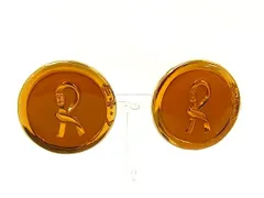 Roberta di Camerino ロベルタ ディ カメリーノ クリップ式 イヤリング アクセサリー レディース ゴールド系×イエロー系 DN0605のサムネイル