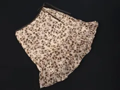 prideglide プライドグライド シフォン 総柄 スカート size38/アイボリー ■◇ レディースのサムネイル