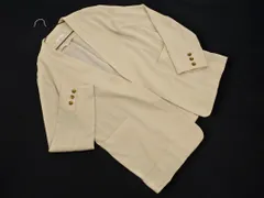 URBAN RESEARCH アーバンリサーチ ノーカラー ジャケット sizeF/アイボリー ■◇ レディースのサムネイル