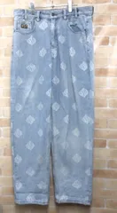 【中古】 HUF ハフ CROMER PRINT PANT PT00312 ブルー系 34 111452445のサムネイル