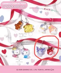 サンリオ ナカヨシ ドロップ チャーム ガチャ クロミ＆マイメロディ