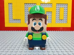 ☆スーパーマリオ☆ レゴ　ミニフィグ　ルイージ　本体　正規品　人形　マリオ　スターターセット