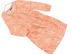 UNTITLED アンタイトル ペイズリー柄 チュニック ワンピース size2/赤 ■◇ レディースのサムネイル