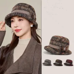 新品 ハット レディース 帽子 ママ 50代 即購入OK レディース バケットハット レディース ハット フェルト帽子 メンズ 秋冬 冬帽子 裏起毛 ふわふわ ハット 可愛い 韓国 シンプル 大きいサイズ おしゃれ もこもこ #ewoii