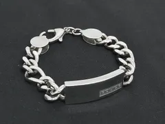 POLICE ポリス ブレスレット アクセサリー メンズ レディース シルバー系 DN1113のサムネイル
