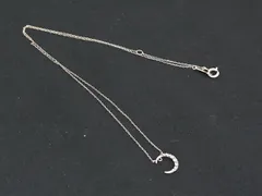 4℃ ヨンドシー SV925 ムーン 月 ラインストーン ネックレス ペンダント アクセサリー レディース シルバー系 DN1161のサムネイル