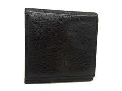 ■美品■ dunhill ダンヒル レザー コインケース コインパース 小銭入れ ブラック系 DN1382