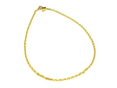 ■美品■ LANVIN ランバン チェーン ネックレス チョーカー アクセサリー レディース ゴールド系 DN1520のサムネイル
