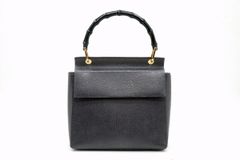 グッチ GUCCI バンブー レザー ミニボストン ハンドバッグ - メルカリ