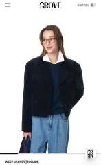 Grove WEST JACKET ネイビーのサムネイル