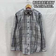 BURBERRY BLACK LABEL】ノバチェック 長袖シャツ size2 - メルカリ BURBERRY BLACK LABEL】ノバチェック 長袖シャツ size2 - メルカリ