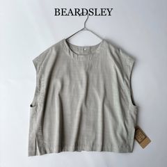 タグ付 人気 2024 BEARDSLEY ビアズリー ショートベスト / ライト