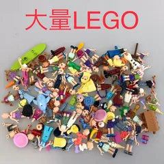 中古 LEGO レゴ   フレンズ　ディズニープリンセス　系 ミニドール　フィギュア　ミニフィグ　バラバラ　パーツ　大量　まとめ売り NP-759 ※ヘッド　トルソー　レッグ　ヘアー　小物　男の子　女の子　ペット　イルカ　装飾品　他 361のサムネイル
