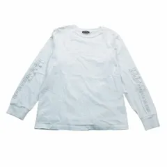 DIESEL ディーゼル ロゴプリント ロングスリーブ Tシャツ ホワイト サイズ12 150cm ジュニア 【中古】