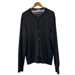 NKNITシルクコットン crew neck KNIT クルーネックカーディガン - メルカリ