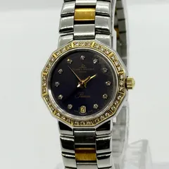 Baume & Mercier ボーム＆メルシェ リビエラ ベゼルダイヤ 5231.3 ブラック QZ レディース 腕時計 訳ありのサムネイル