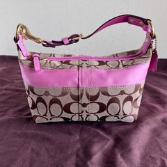 COACH ワンショルダー ハンドバッグ シグネチャー パッチワーク