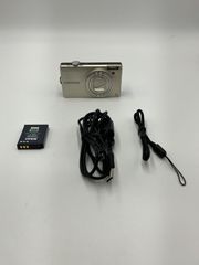 デジカメ CASIOカシオ オレンジ 希少カラー EX-S00 専用ケース付き