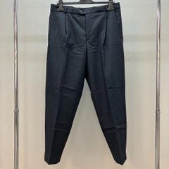 ヘドメイナー HED MAYNER 8 PLEAT PANTS 8プリーツパンツ ブラウン