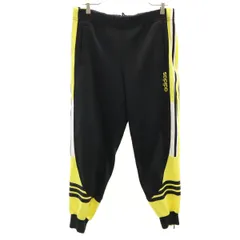 adidas アディダス 80s ヴィンテージ トラックパンツ L ブラック デサント ジャージ メンズ 古着