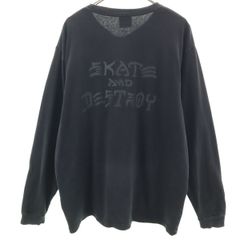 SAMURAI JEANS】駕籠刺繍 ポケット長袖Tシャツ XL - メルカリ
