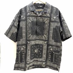 THE NORTH FACE ペイズリー柄 アロハシャツ ブラック size S - メルカリ