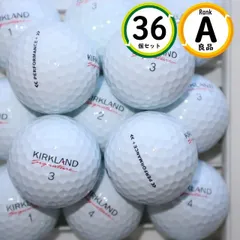 Aランク厳選 カークランドシグネチャー 36球 傷ほぼなし・高品質 ロストボール 送料無料 3ダース KIRKLAND 良品のサムネイル