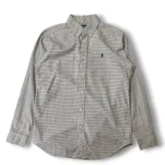POLO RALPH LAUREN (ポロラルフローレン) ギンガム CHECK シャツ BOYS L