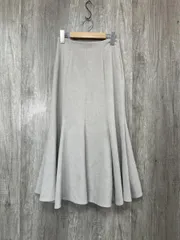 NATURAL BEAUTY BASIC ナチュラルビューティー フレア ロング スカート sizeS/ベージュ ■◇ レディースのサムネイル