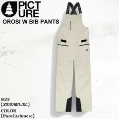 ウェア ピクチャー オロシ ウィメンズ ビブ パンツ 25-26 PICTURE OROSI W BIB PANTS WPT0134 PureCashmere スノーボード スキー レディース 日本正規品