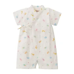 【特価商品】女の子 男の子 キッズ 72-7503-828 ベビー服 甚平オール