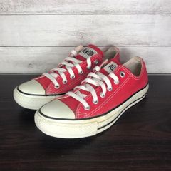 converse ALL STAR OX コンバース オールスター OX 23.5cm レッド 赤 スニーカー レディス M9696 L00669