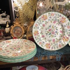 Minton 花柄 皿 27cm 6枚 - メルカリ