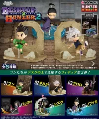 ハンターハンター デスクトップ フィギュア リーメント 2弾 6種 フルセット（シズク クロロ フェイタン