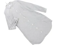 STEVEN ALAN スティーブンアラン ストライプ シャツ ワンピース sizeS/グレー ■◇ レディースのサムネイル
