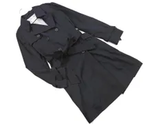 Aylesbury アリスバーリー ウエストベルト付き トレンチ コート size9/紺 ■◇ レディースのサムネイル