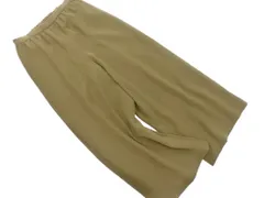 NATURAL BEAUTY BASIC ナチュラルビューティーベーシック ワイド パンツ sizeS/カーキ ■◇ レディース
