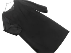 INDIVI インディヴィ Iライン ワンピース size13/黒 ■◇ レディース