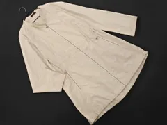 EVEX by KRIZIA エヴェックスバイクリツィア バンドカラー ライト コート size40/ライトベージュ ■◇ レディースのサムネイル