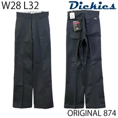 【未使用B／28x32】DICKIES 874 ワークパンツ ワイドストレート チャコール