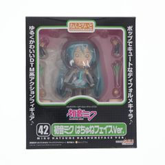 ワンフェス2008夏限定 ねんどろいど 042 初音ミク はちゅねフェイスVer. キャラクター・ボーカル・シリーズ01 初音ミク 完成品 可動フィギュア グッドスマイルカンパニー