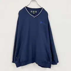 00s　NIKE GOLF　ナイキゴルフ　プルオーバージャケット　ヴィンテージ　紺　ネイビー　XLサイズ　　古着【値引き交渉OK！】